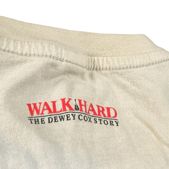 RARE Dewey Cox 2008 Tour Shirt WALK HARD movie John C Riley XL - Picture 4 of 7